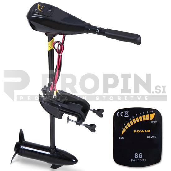 Izvenkrmni električni motor za čoln in plovila - 1152W (39Kg/86lbs)
